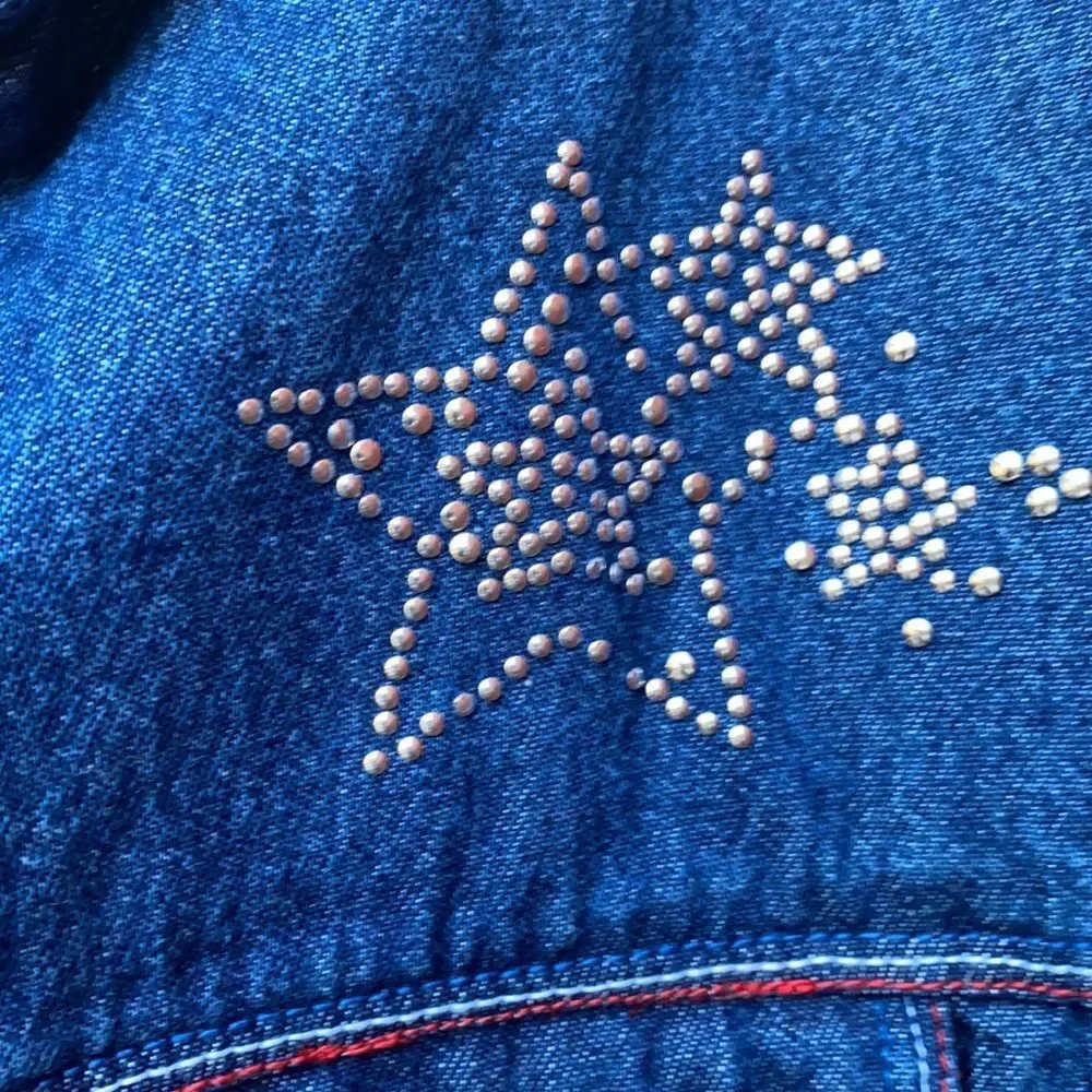 Erika denim jacket sz. XL - Picture 3 of 4